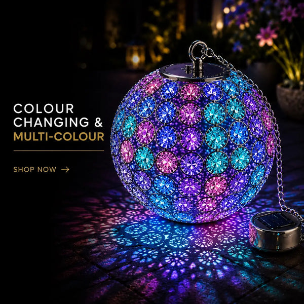 Colour Changing & Multi-Colour Solar Lights