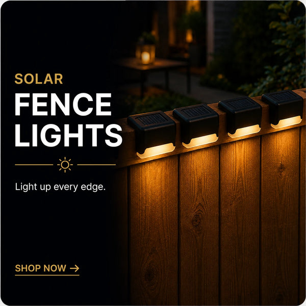 Solar Fence Lights