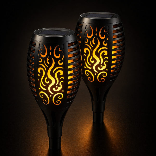 Olympia Solar Flame Torch Lights (Set of 2)
