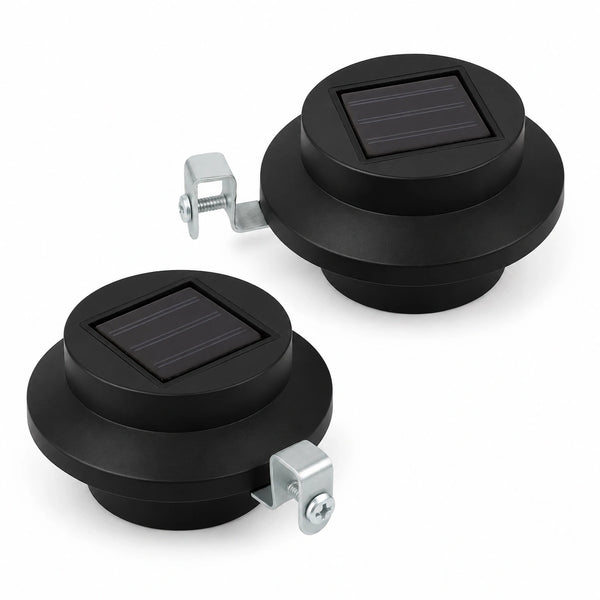 Black Solar Gutter Lights (Set of 2)
