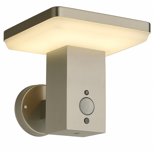 Tabeta Silver Solar Wall Light